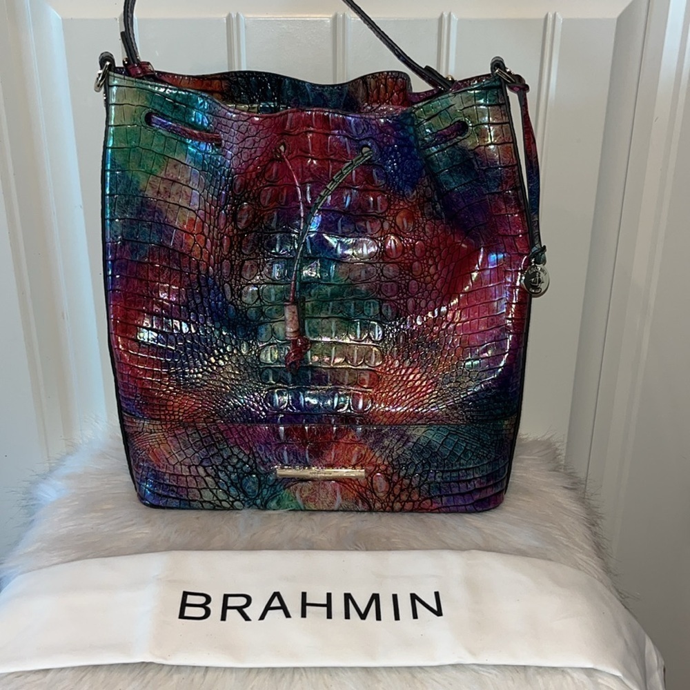 Stunning Melbourne Collection Argyle Marlowe Shoulder Bucket Bag *no strap